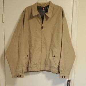 Chaps Tan Lightweight Jacket